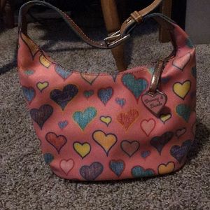 Dooney & Bourke Heart Bucket Bag